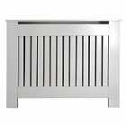 Vertical Slat Painted Grey Mdf Rad Covers Small