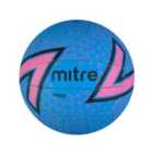 Mitre Attack 18 Panel Netball (blue/Pink/Black, 4)