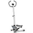 HOMCOM Adjustable Twist Stepper Aerobic Body Workout Machine For Home Gym