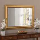 Yearn Classic Beaded Wall Mirror Gold 68.5 x 94.8Cms