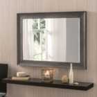 Yearn Rustic Dark Grey Framed Mirror 60.9 x 76.2Cms