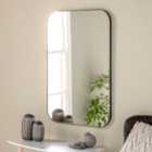 Yearn Arendal Minimal Curved Wall Mirror