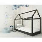 LPD Furniture Hickory Childrens Single Bed Black