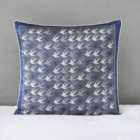 Dorma Argo Silk Swallows Navy Square Cushion