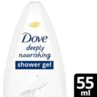 Dove Mini Body Wash Deeply Nourishing 55ml
