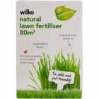 Wilko Natural Lawn Fertiliser 80msq 3.2kg