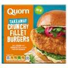 Quorn Vegan 2 Takeaway Crunchy Fillet Burgers, 190g