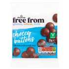 Morrisons Free From Choccy Buttons 25g