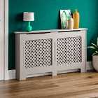 Oxford Radiator Cover Grey Large