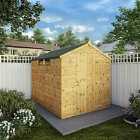 Mercia 8' x 6' Shiplap Apex Security Shed