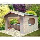 Shire 11 ft x 11 ft Bere Log Cabin
