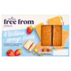 Morrisons Free From 4 Victoria Sponge Slices 116g