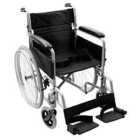 Nrs Healthcare Transit-lite Lightweight Foldable Self Propelled Travel Wheelchair Grey
