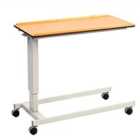 Nrs Healthcare Easylift Overbed And Over Chair Table Beech Extra Low