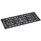Wrought Iron Rectangle Doormat 120X45Cm