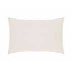 100% Cotton 200 Thread Count Pillowcase Pair Ivory