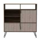 Core Products Nevada High Sideboard Smoked Oak