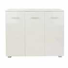 Core Products Lido White 3 Door Sideboard White