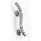 Nrs Healthcare Spa Curved Grab Rail Stainless Steel - 14"