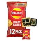 Walkers Ready Salted Multipack Crisps 12 x 25g
