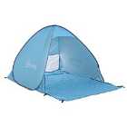Outsunny Pop Up Beach Tent - Blue