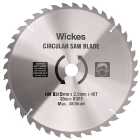 Wickes 40 Teeth Tct Circular Saw Blade - 315mm x 30mm