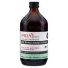 Willy's Organic Live Apple Cider Vinegar with 'The Mother' 500ml