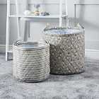 Ickle Bubba Cosmic Aura Pack Of 2 Storage Baskets
