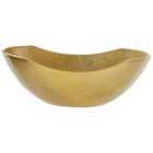 Premier Housewares Estrella Small Bowl - Gold Finish