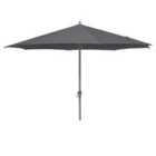 Platinum Riva 3.5m Round Parasol (base not included) - Anthracite Grey