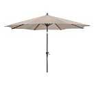 Platinum Riva 3m Round Parasol (base not included) - Taupe