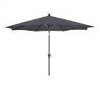 Platinum Riva 3m Round Parasol (base not included) - Anthracite Grey