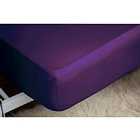 Easy Care Fitted Sheet Double Mauve