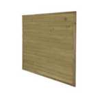 Forest Garden 6' x 6' (183 x 183cm) Pressure Treated Horizontal Fence Panel