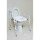 Nrs Healthcare Mowbray Toilet Seat And Frame Free Standing - Width Adjustable