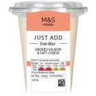 M&S Smoked Salmon & Soft Cheese Deli Filler 220g