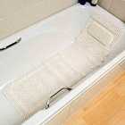 Cushioned Bath Mat With Integral Pillow