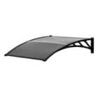 Outsunny Door Canopy Awning 100x80cm