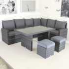 Charles Bentley 6 Seater Multifunctional Casual Lounge Set