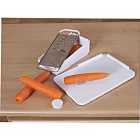 Nrs Healthcare Kitchen Spread/Bread Board With Spikes And Grater White