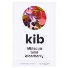 Kib Hibiscus, Tulsi, Elderberry Herbal Tea 15 per pack