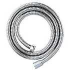 Double Spiral Stainless Steel Shower Hose In Chrome - 2M X 8Mm