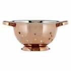 Interiors by PH Stainless Steel Rose Gold Colander - Hearts Design