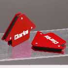Clarke CHT230 3" Magnetic Welding Clamps (Set of 2)