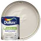 Dulux Quick Dry Satinwood Paint - Egyptian Cotton - 750ml