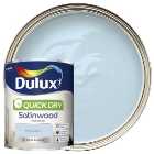 Dulux Quick Dry Satinwood Paint - Mineral Mist - 750ml