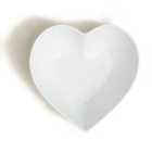 M&S Maxim Small Heart Serving Bowl, White