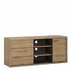 Shetland 1 Door 3 Drawer Wood Effect Tv Cabinet