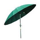 Outsunny 2.4m Round Parasol (base not included) - Green