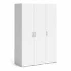 Space Wardrobe With 3 Doors White 1750
